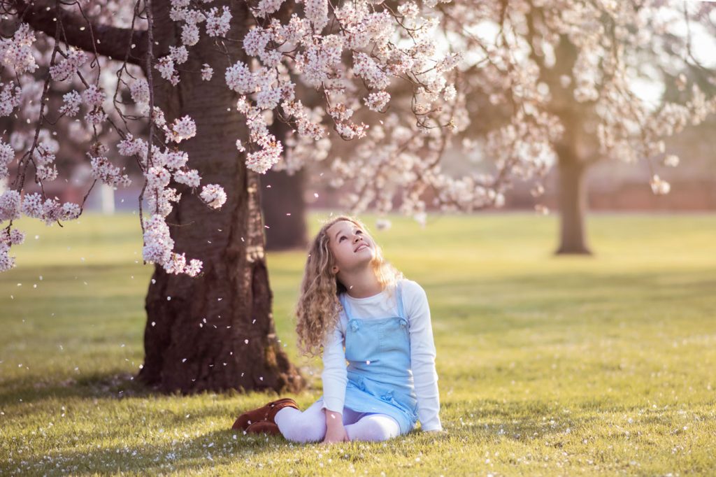 Outdoors children photographer in Poole and Bournemouth