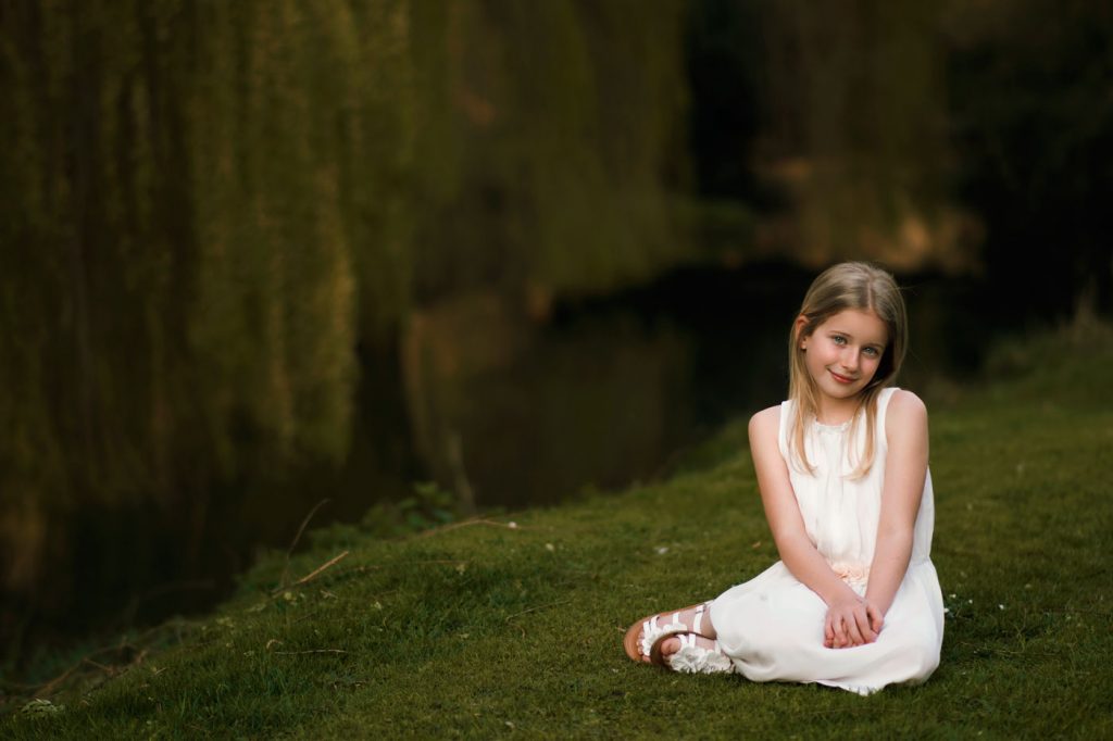 Outdoors children photographer in Bournemouth