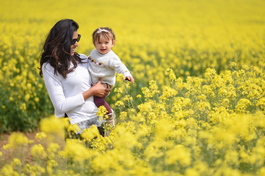 On-location baby photographer in Dorset