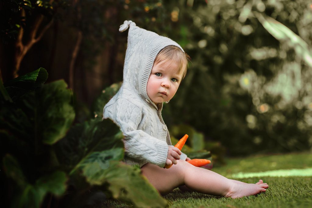 Outdoor baby photographer in Dorset