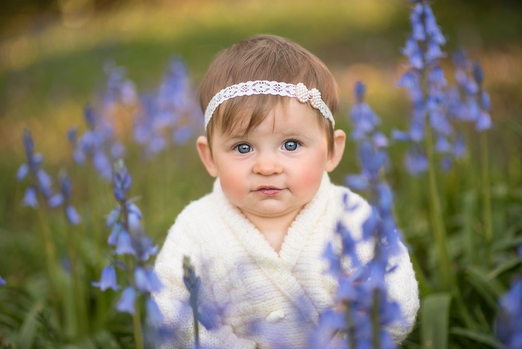 Outdoor baby photographer in Dorset